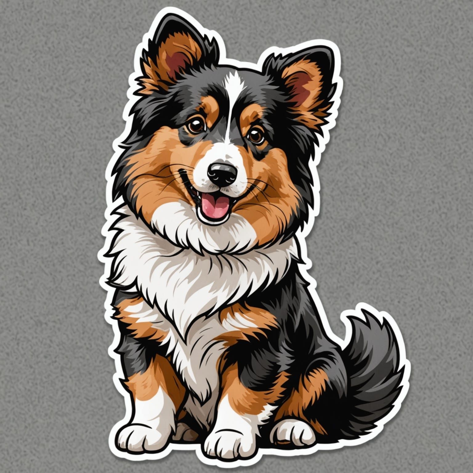 Cute Sheltie Dog Asks for More with Pleading Eyes