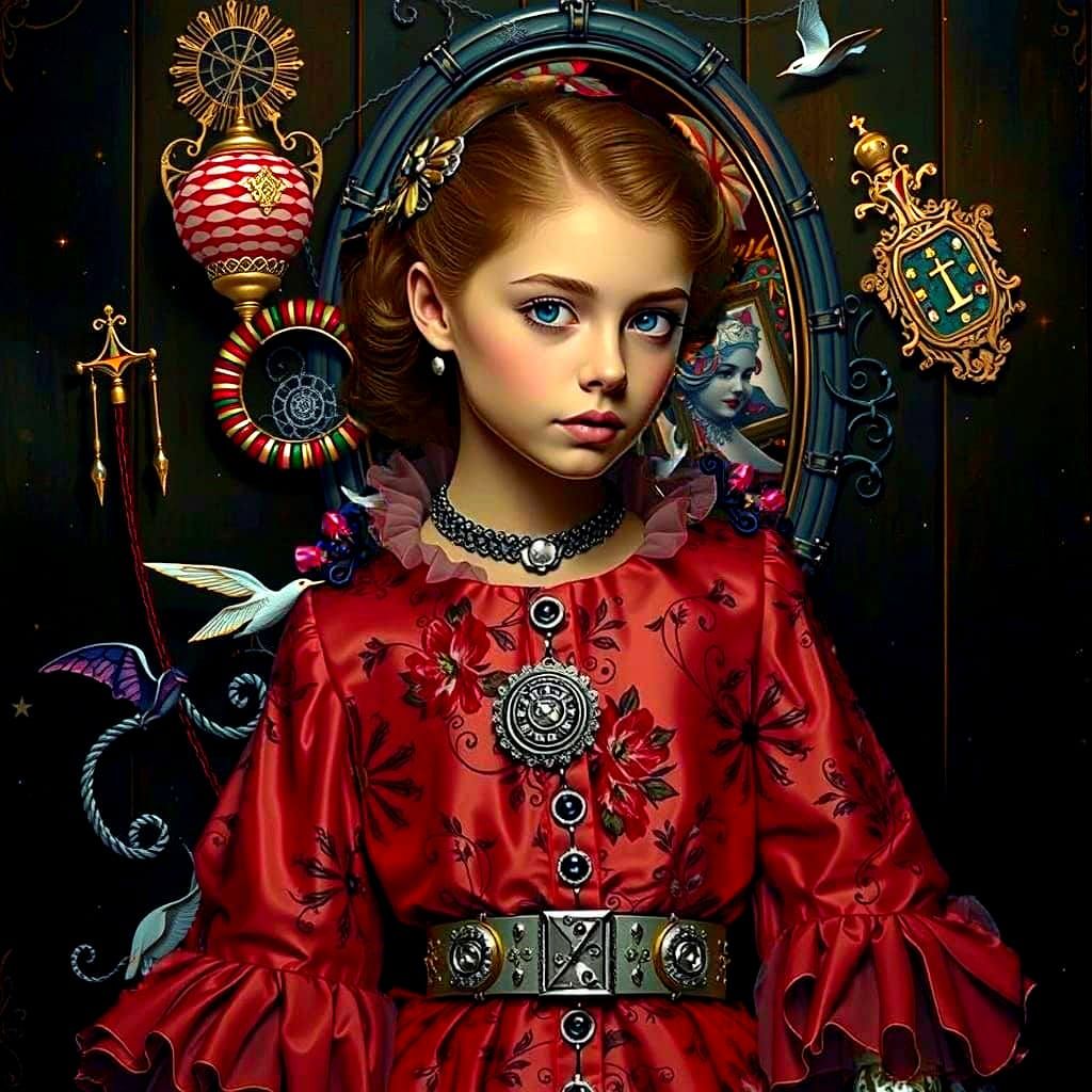 Alice Through the Looking Glass: A Hyperrealistic Wonderland