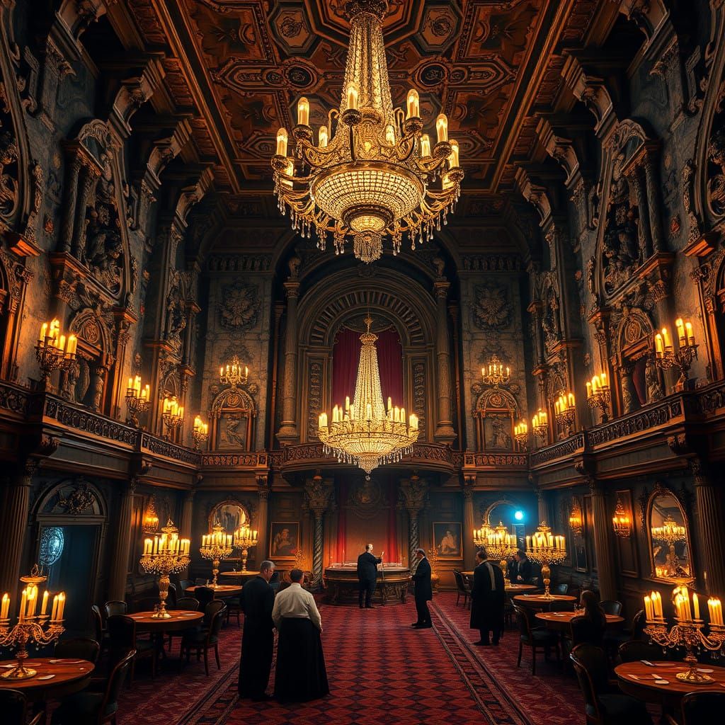 Luxurious Festhall Grand Ballroom in Ornate Style