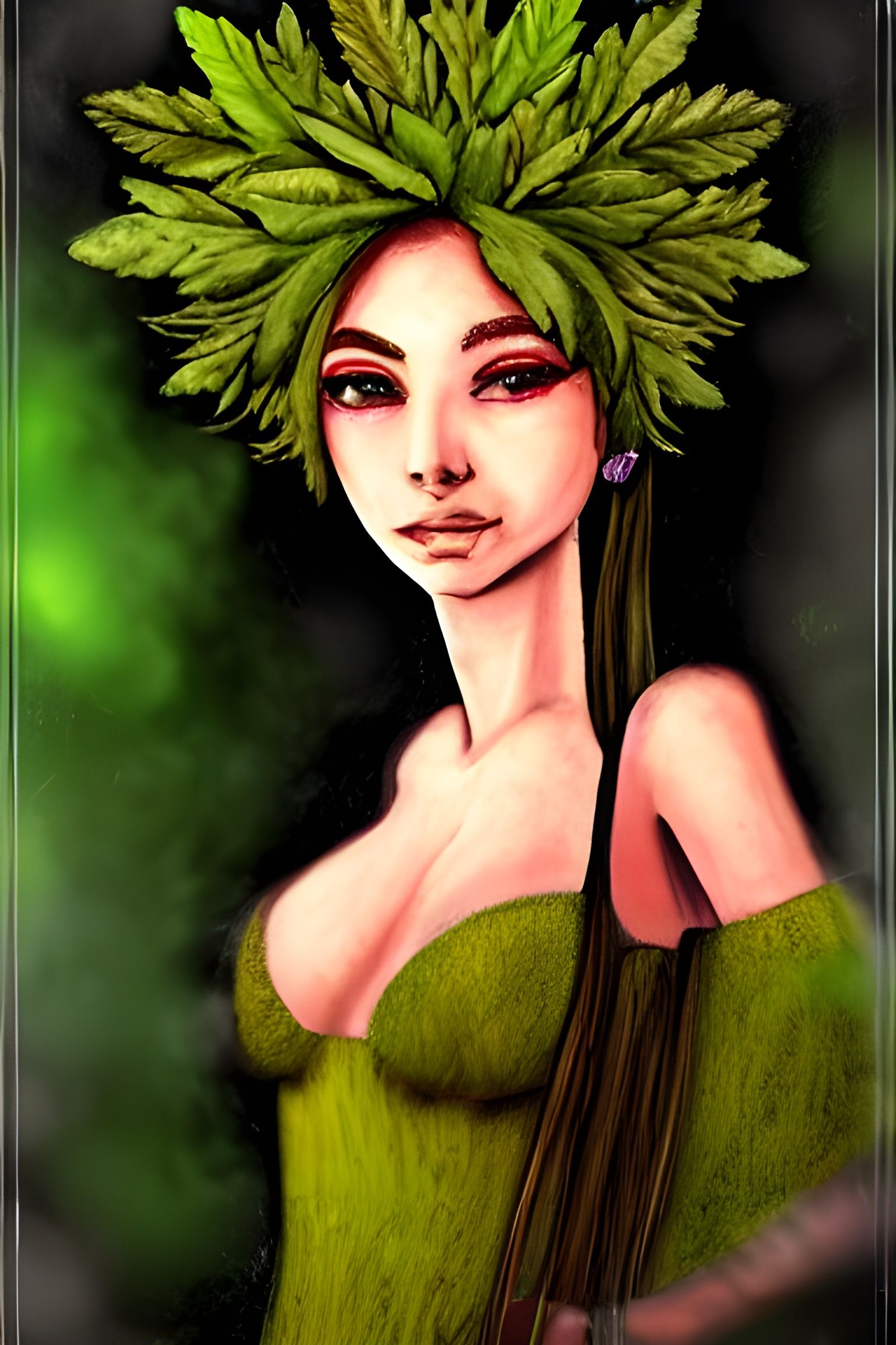 Askafroa the Dryad Portrait