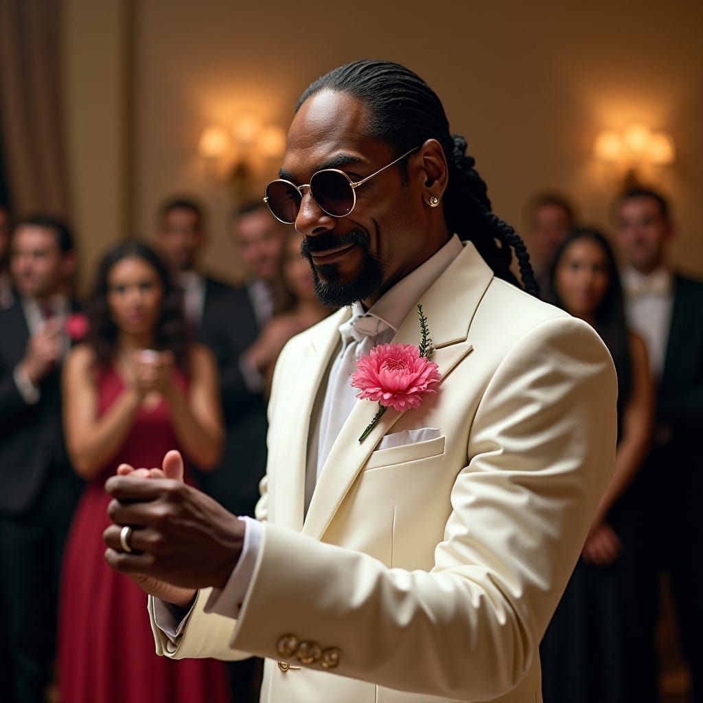 Snoop Dogg in Elegant Waltz Attire