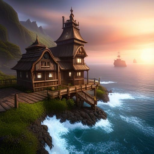 Fantasy Gathering of Gnome, Aarakocra, Elf, Halfling