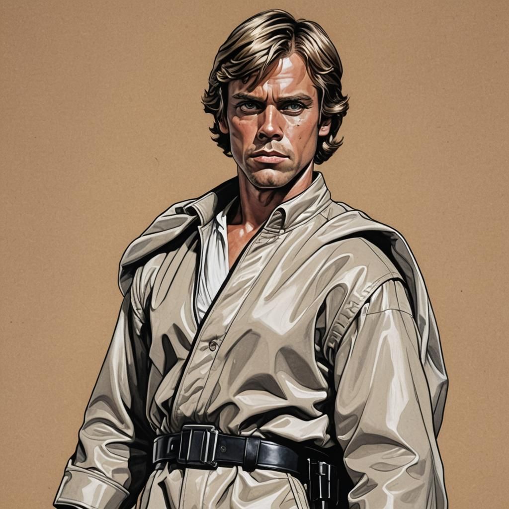 Luke Skywalker in Tom of Finland Style