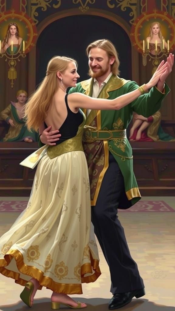 The Lord of the Dance in Joyful Motion