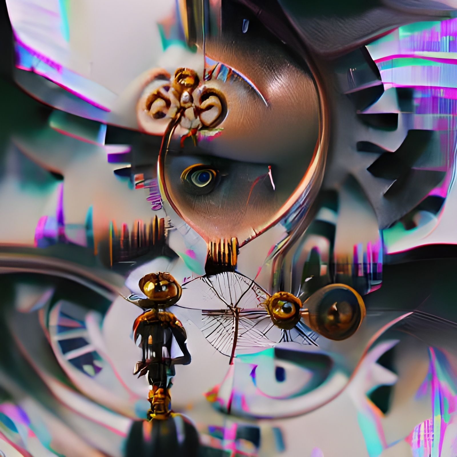 AI-Generated Image of Clockwork