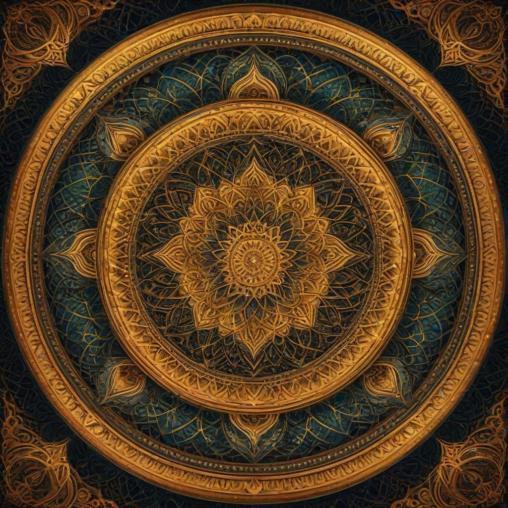 Sacred Geometry Reveals Infinite Fractal Patterns