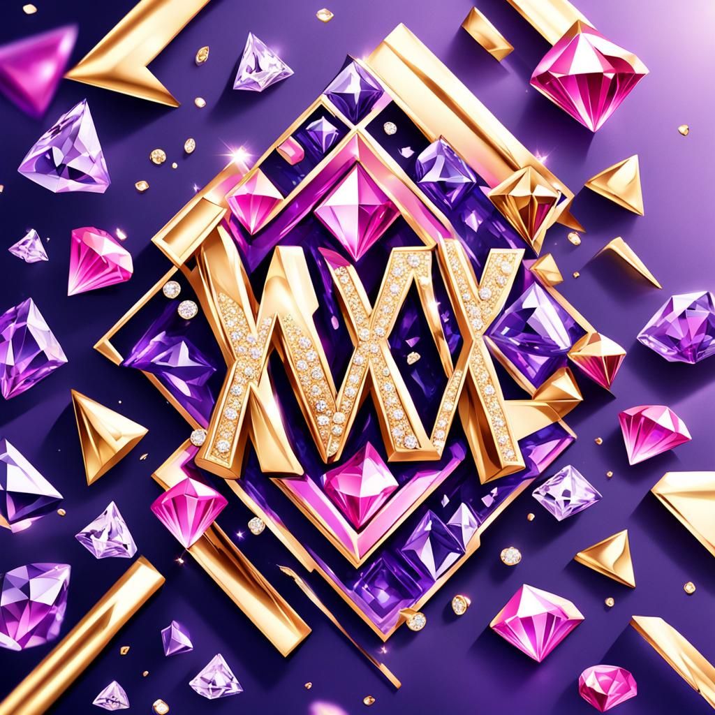 Glamorous 3D 'Madamxtra' in Diamonds and Rubies