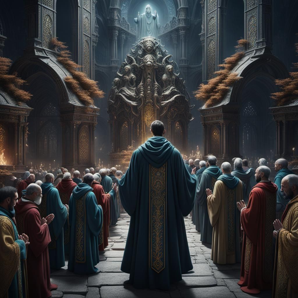 praying to an unknown god