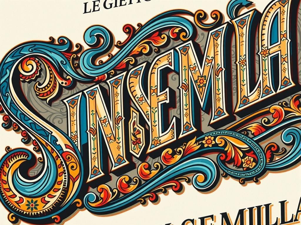 Elegant Art Nouveau Logo for Sin Semilla