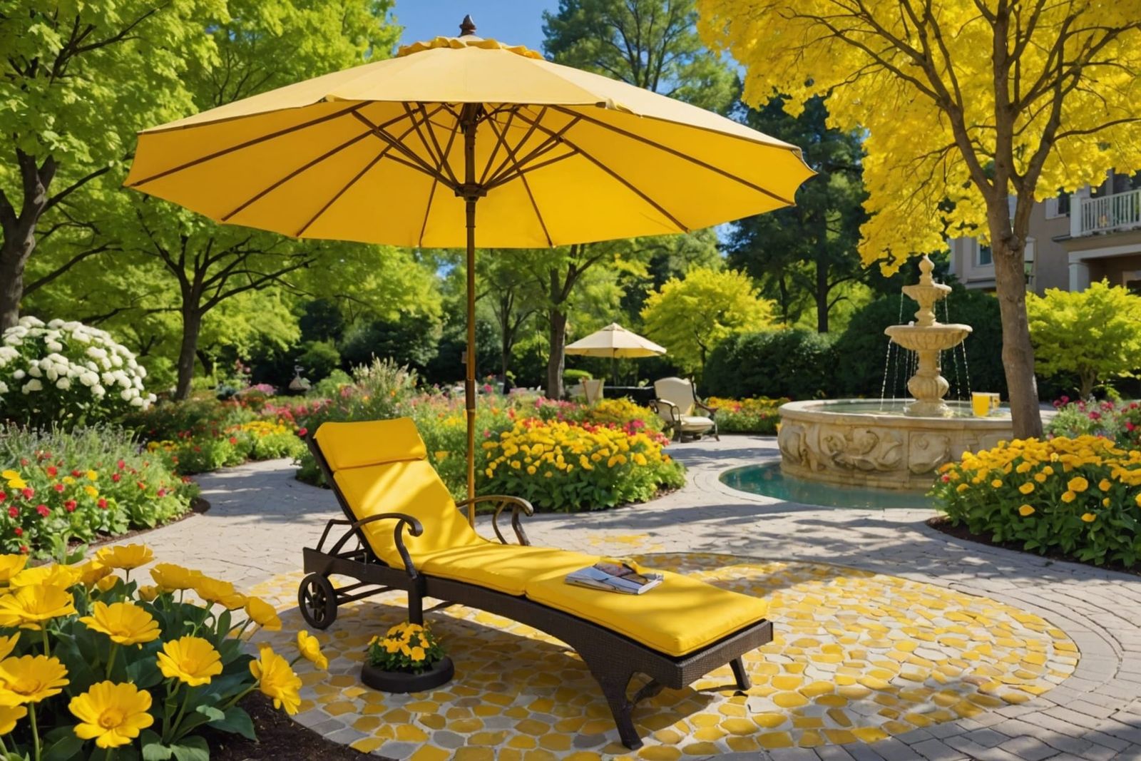 Whimsical Yellow Wonderland: Sunshine Symphony