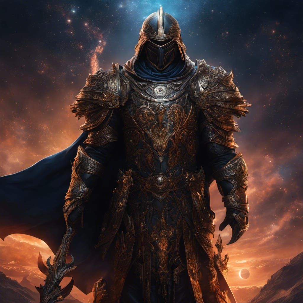 Angel of Death Portrait in Hyperrealism