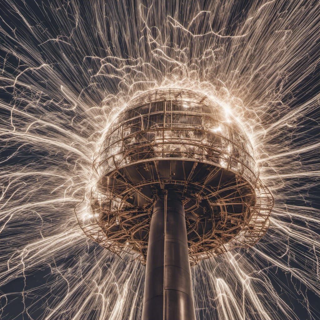Van de Graaff Generator Creates Electrical Arcs