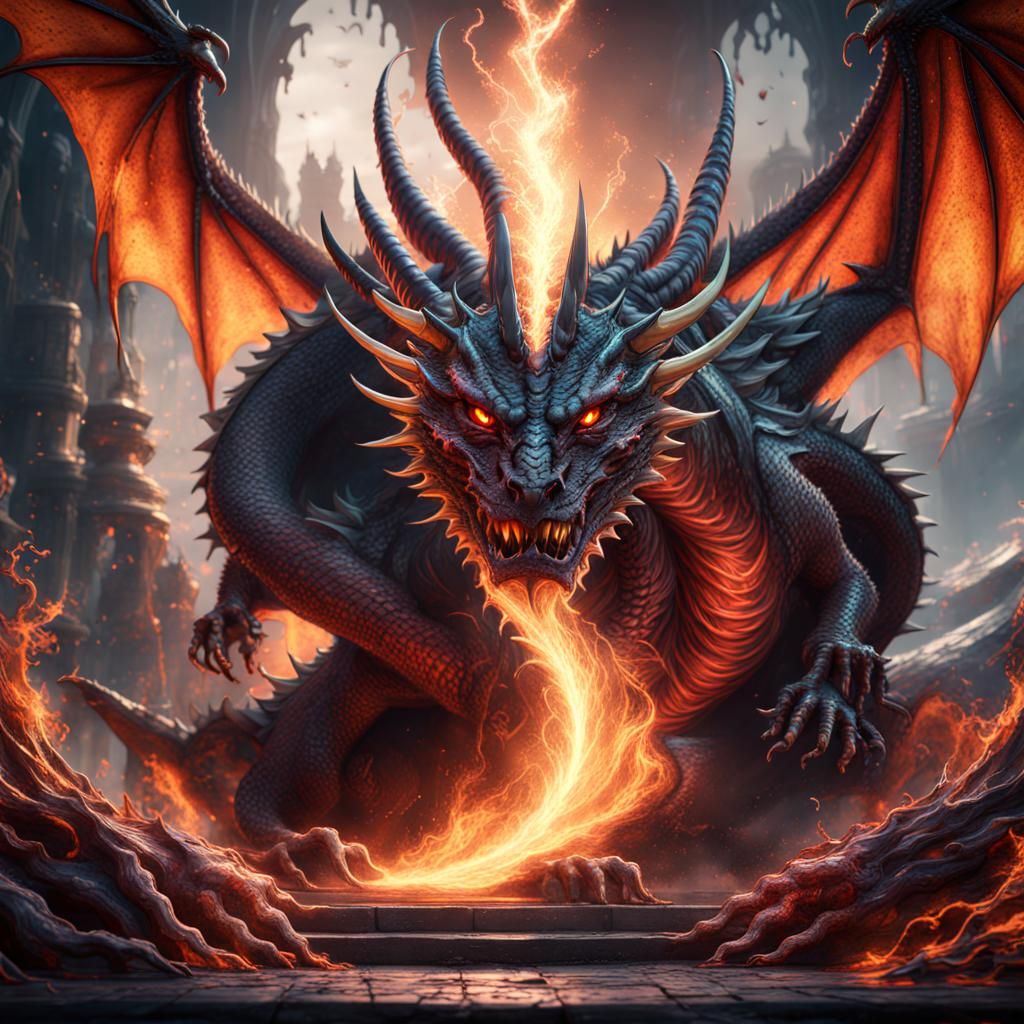 Dragon Demon Fusion with Portal Powers