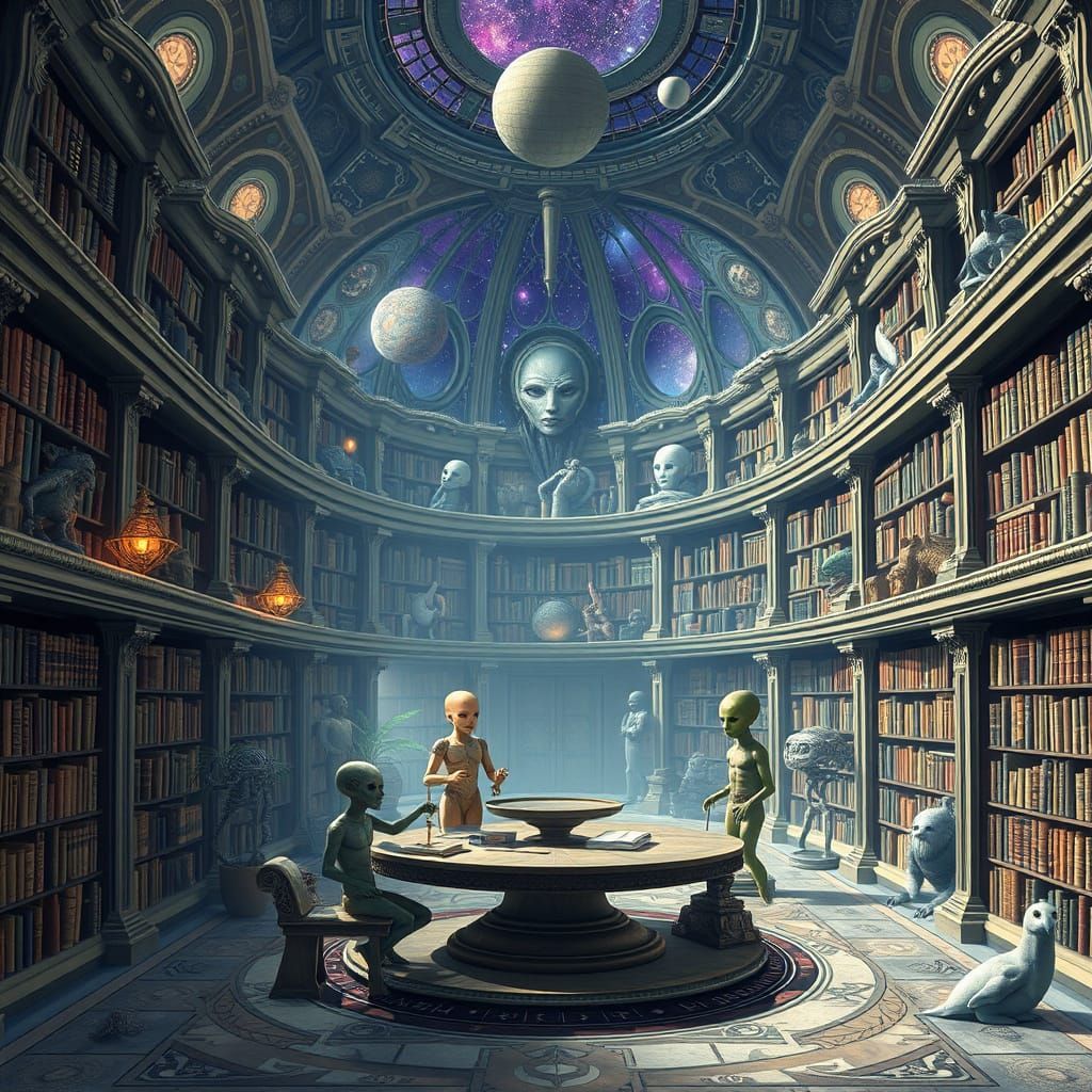 intergalactic library
