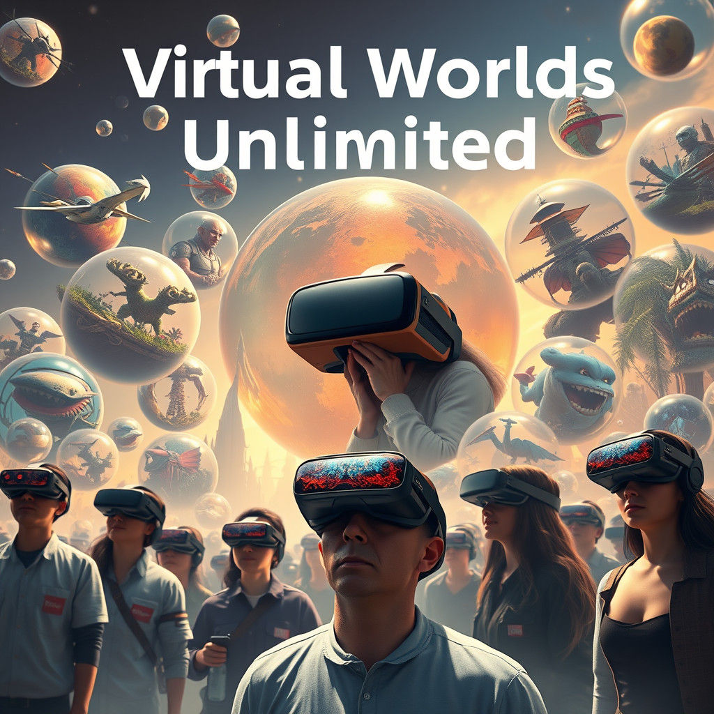 Virtual Worlds Unlimited VR Game Advertisement