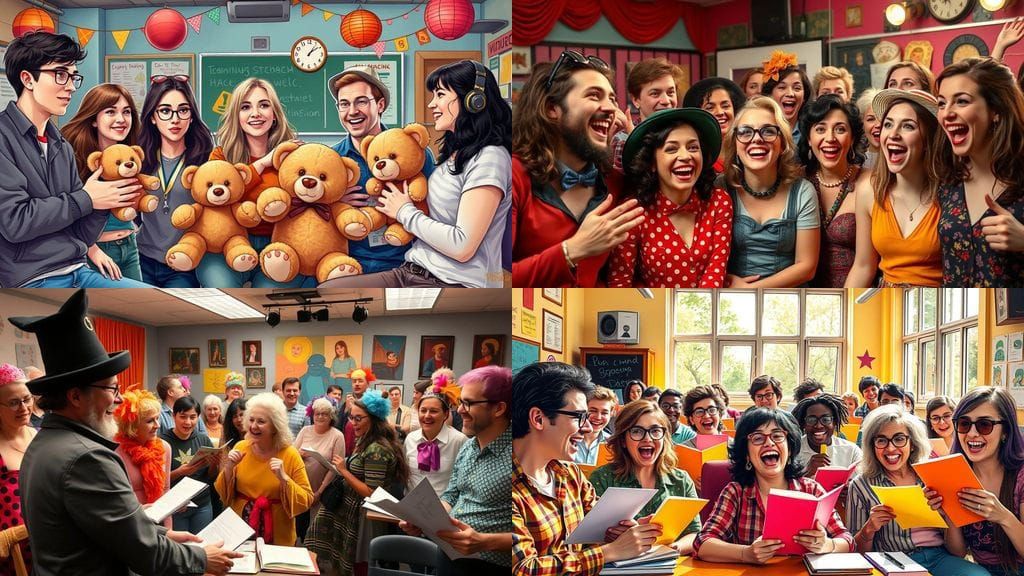 Surreal Drama Class Frenzy