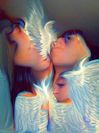 Angelic Twin: An Image of Inner Power