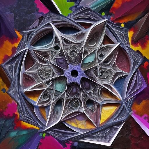 Kaleidoscopic Tessellation of Equilateral Triangles in 3D