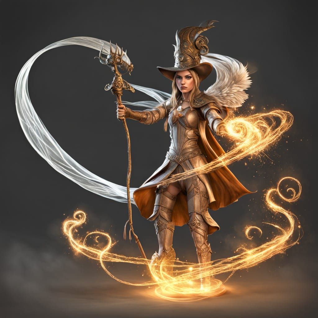 AI Generates Magical Fantasy Scene With 3D Effects