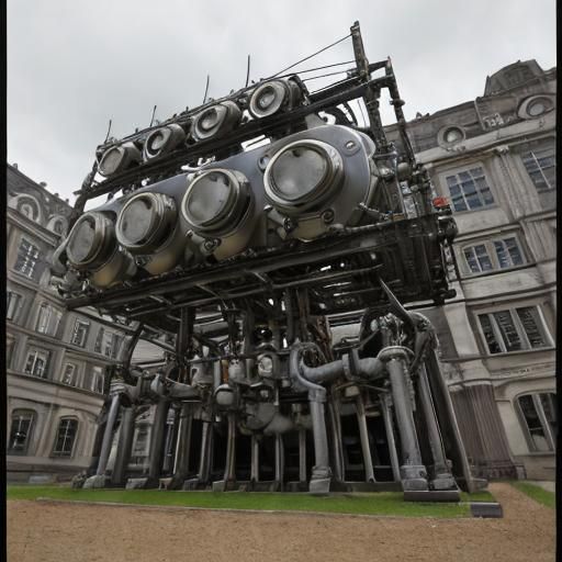 Watt-Boulton Steam Engine Illustration