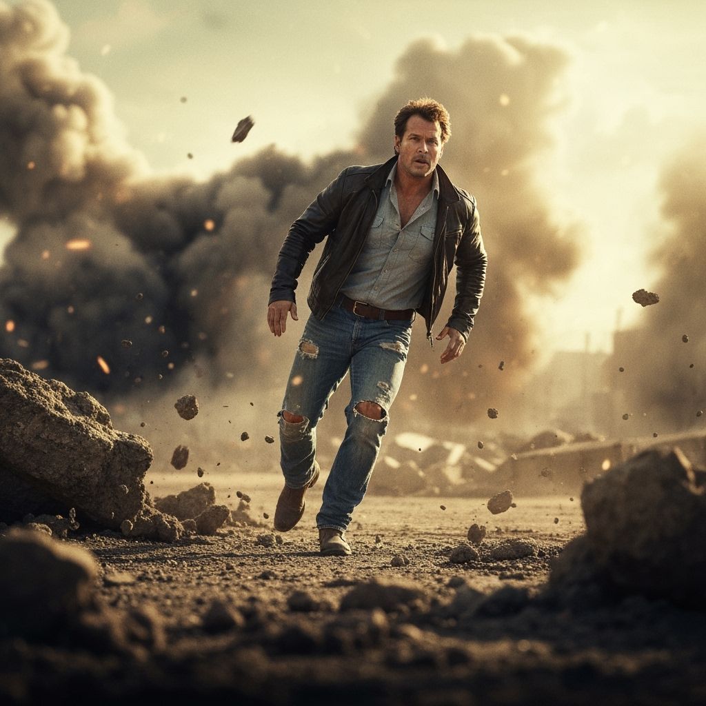 Explosive 1970s Disaster Movie Poster