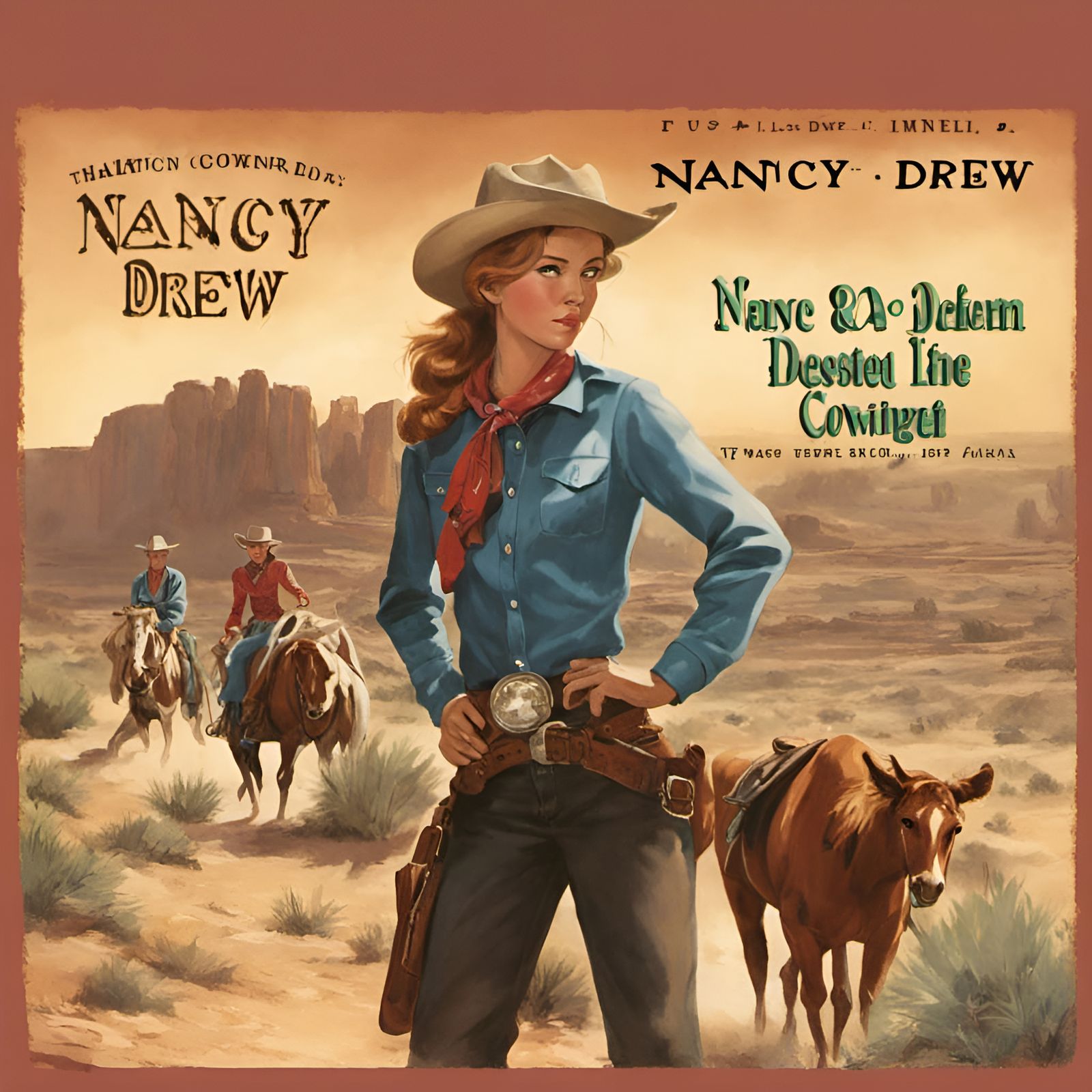 Nancy Drew Cowgirl mystery