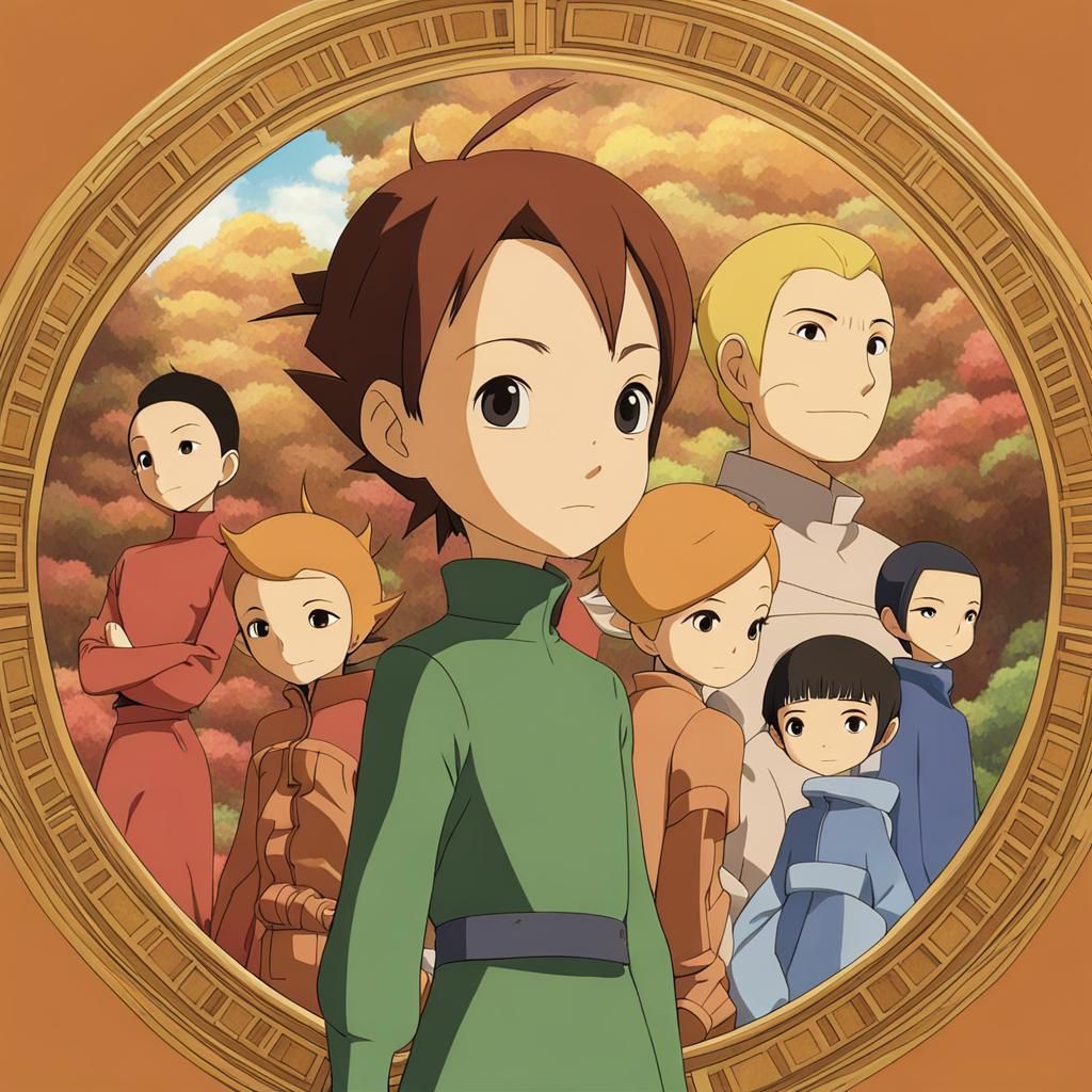 Code Lyoko in Studio Ghibli Style