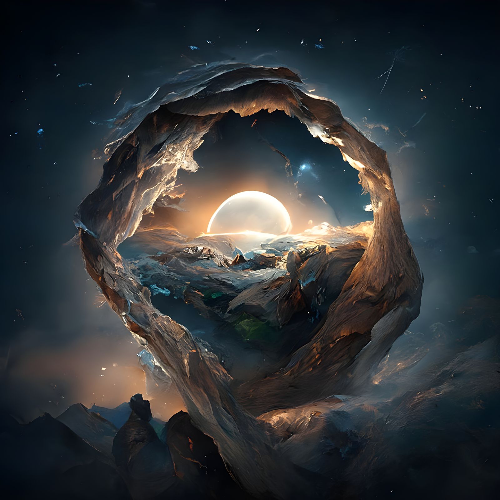 Surrealscape: Moonrise