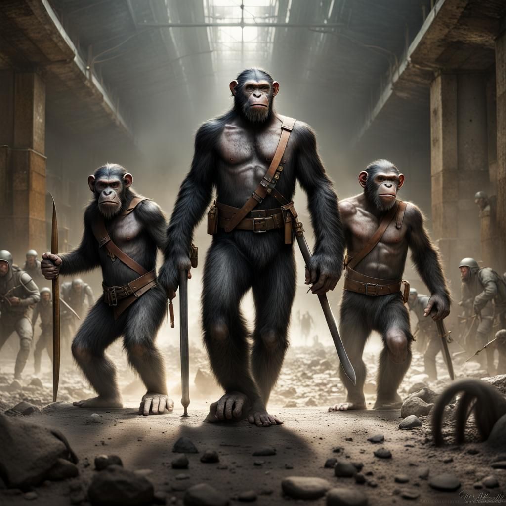 Darius: The Triumph of the Chimp-King on the Planet of the Apes