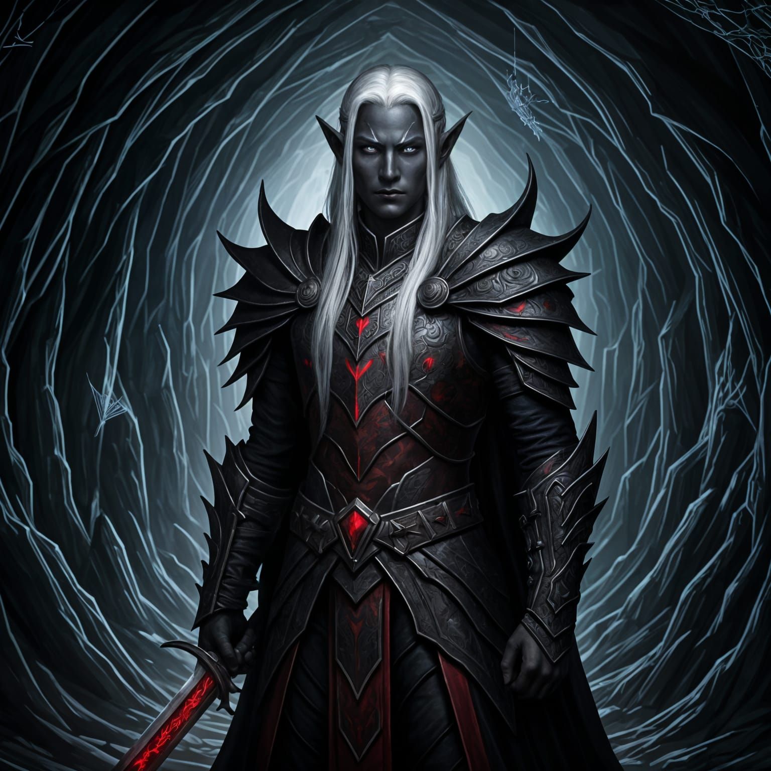 Drow Guardian in Shadow Kingdom