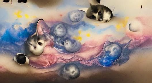 Charming Cat Portrait: A Cute Feline
