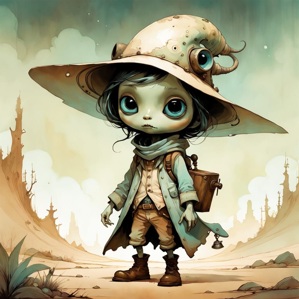 Ethereal Dreamscapes in Whimsical Style