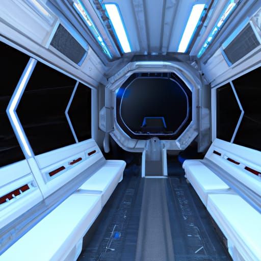 Resistance Spaceship Interior Command Center