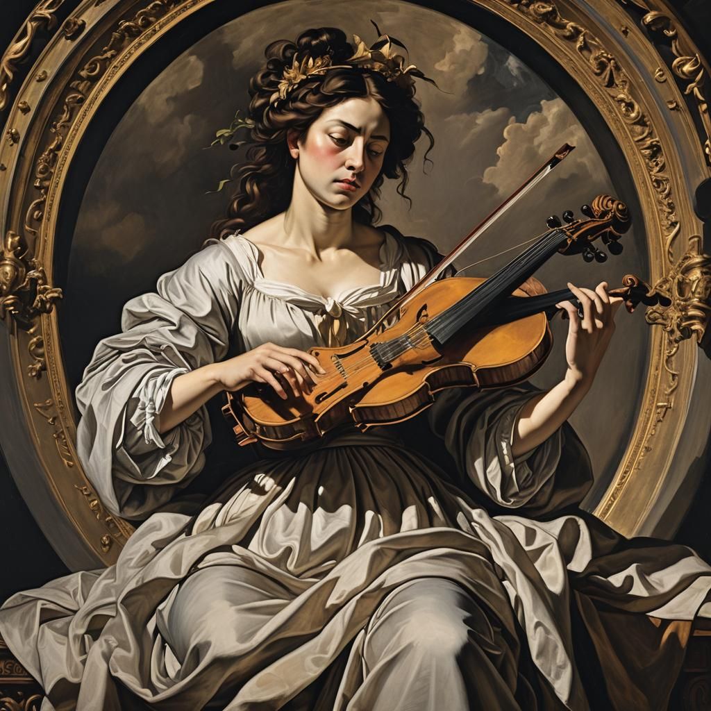 Fortune in Manhattan: A Caravaggio-Inspired Vision