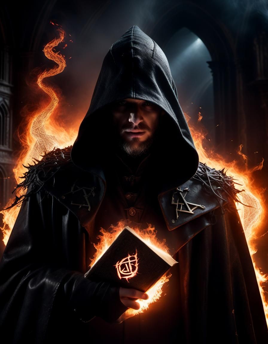 Mysterious Runecaster in Dark Castle, Anxiety Punk