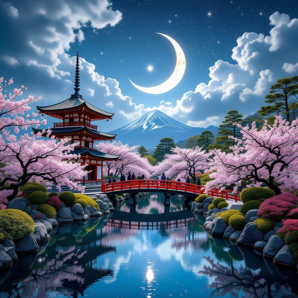 Whimsical Post-Apocalyptic Dreamscape in Vibrant Splash Art