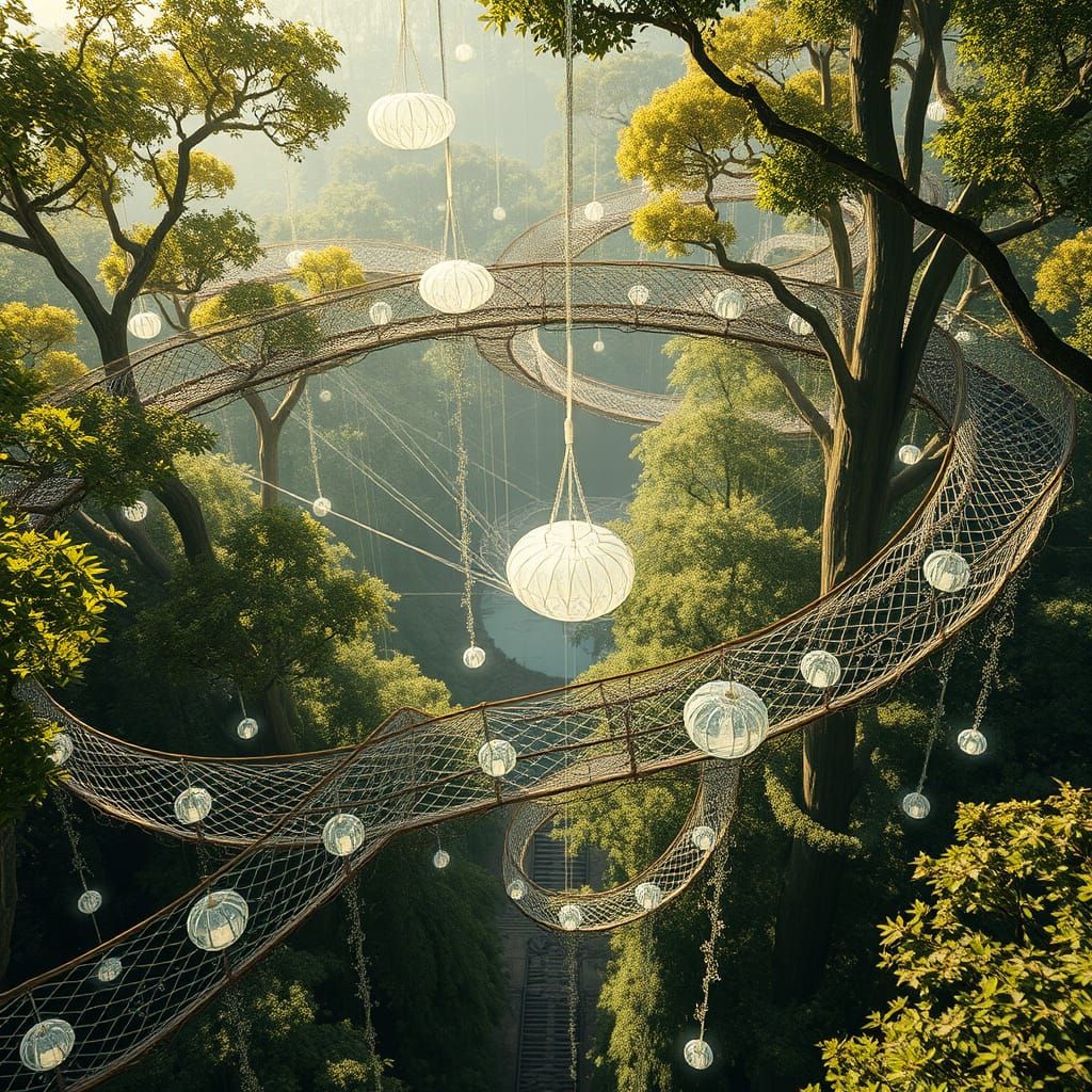 Ethereal Skybound Walks in Silverwood Canopy