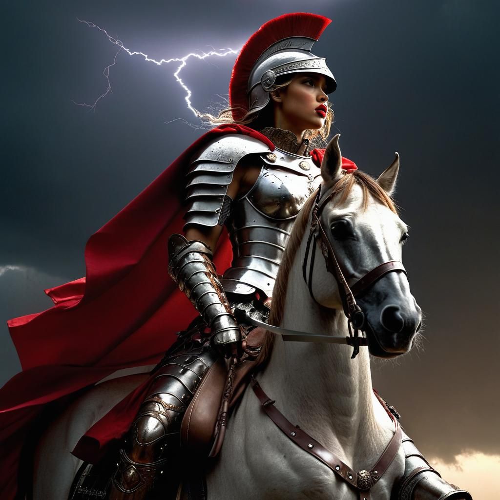 Jessica Alba as Roman Legionnaire Concept Art