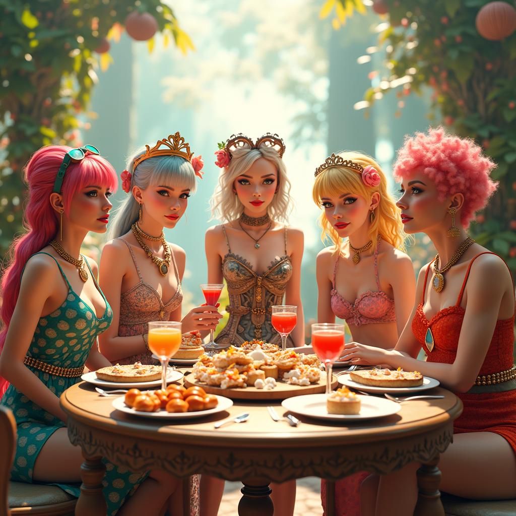 Anime Brunch: Steampunk Fantasy in 8K