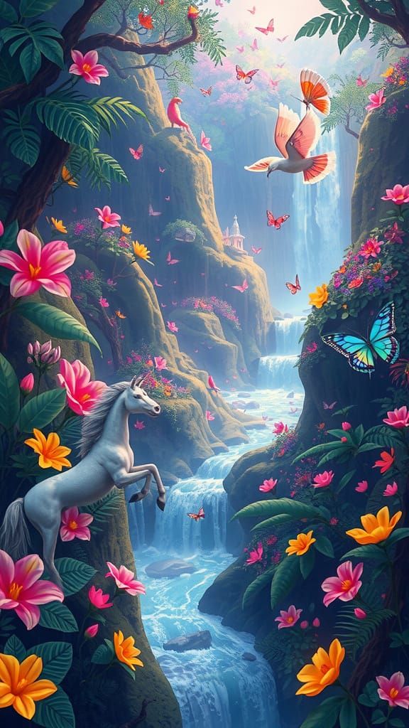 **Whimsical Jungle Wonderland**