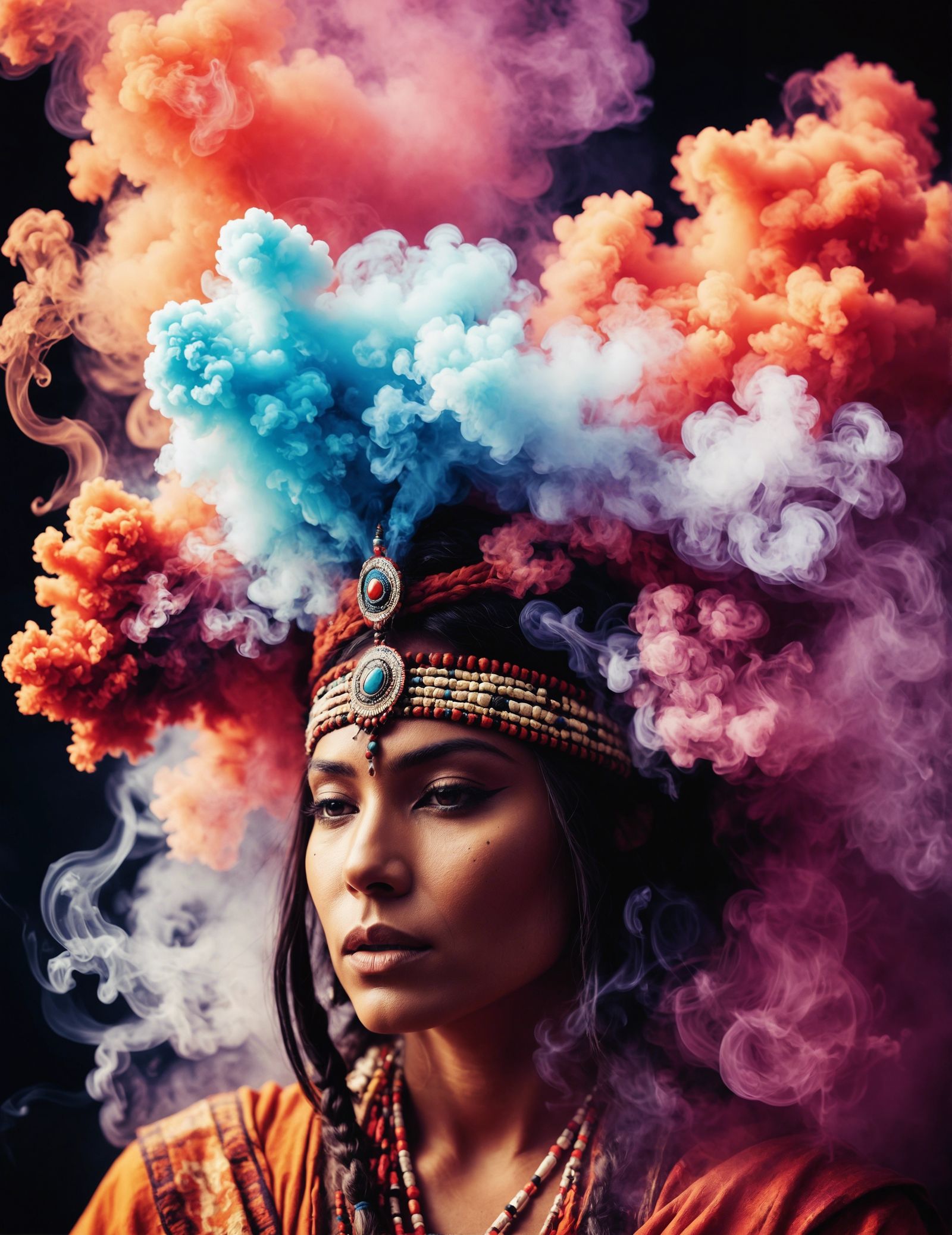 Native american woman