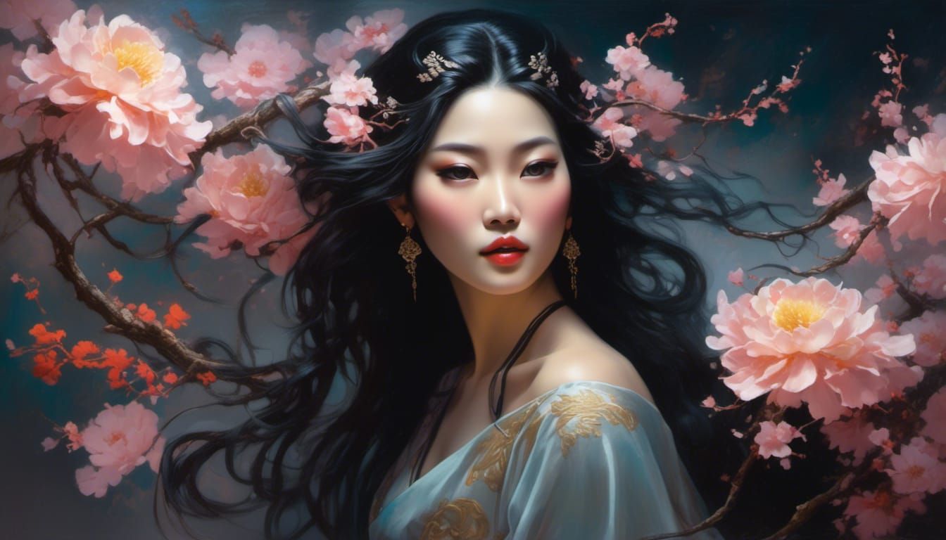 Lora run: Extreme Eyes and Amazing Lips