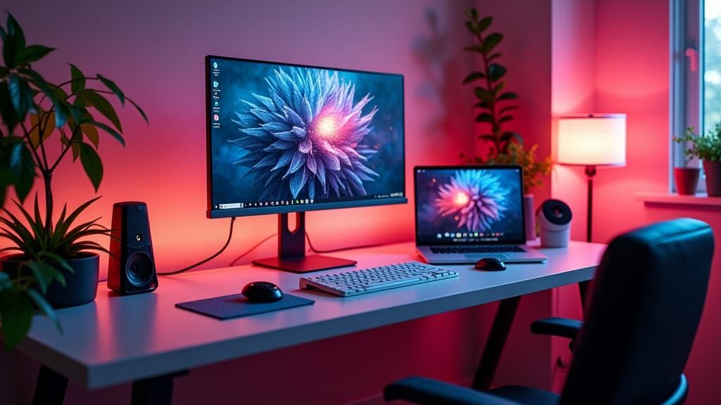 Modern AI-Designed YouTube Creator Studio in 8K