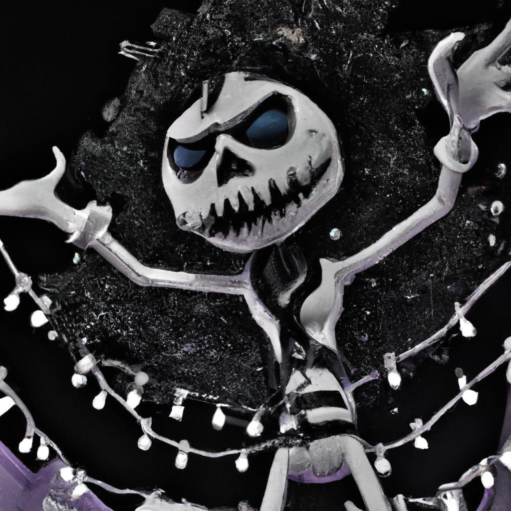 The Nightmare Before Christmas AI Art