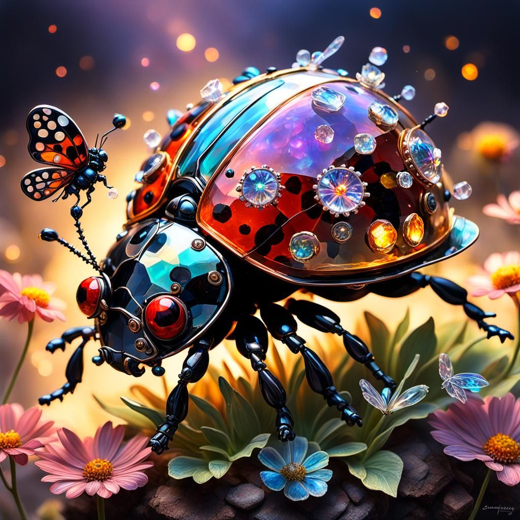 Ladybug inspired by Live4create