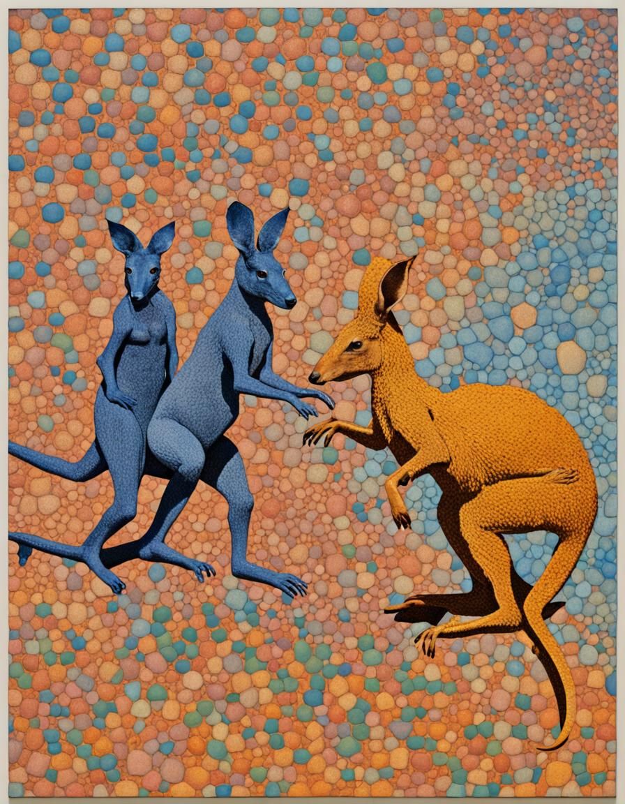 Klink and Klinger's Kinetic Kangaroo Hunt