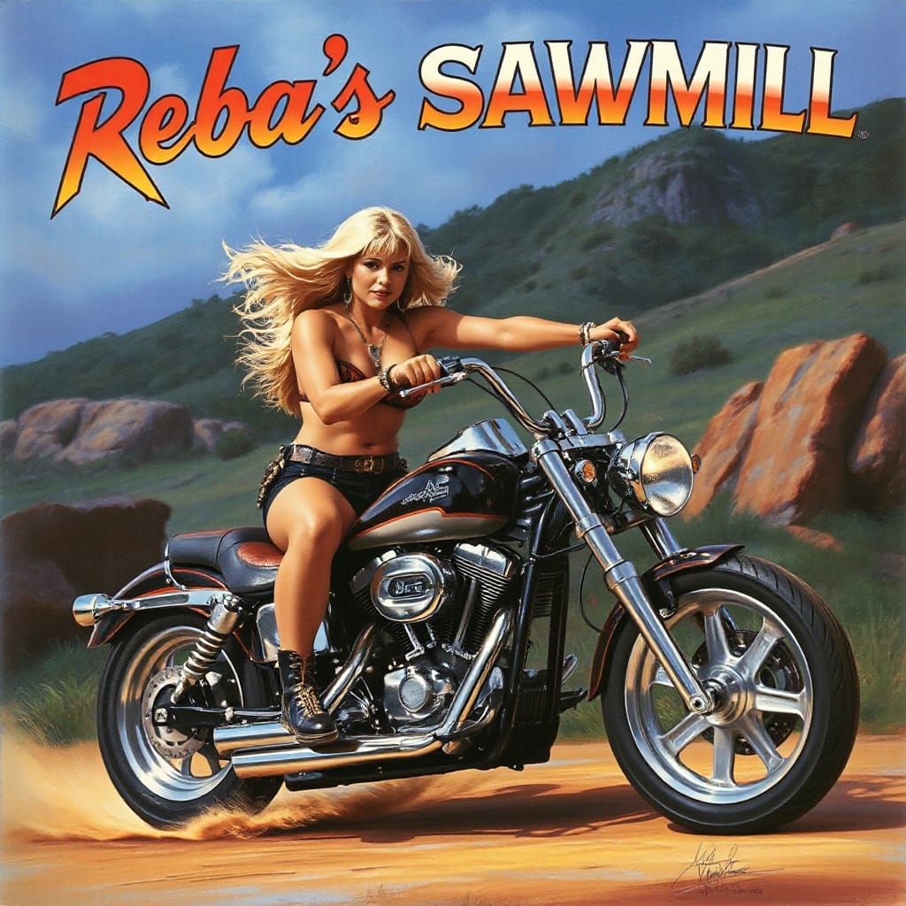 1980s Heavy Metal Album Cover Art: Warrior Woman