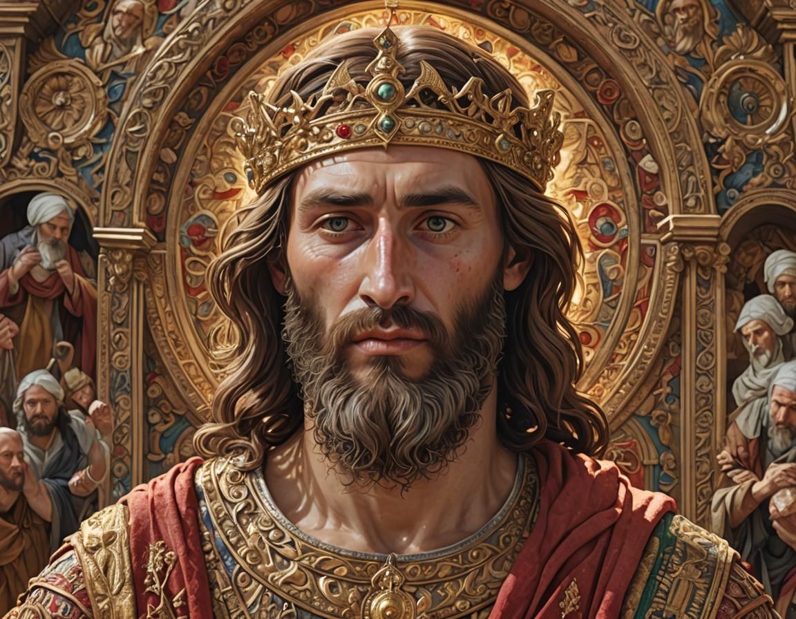 Beheading of John the Baptist: Photorealistic 8k Image