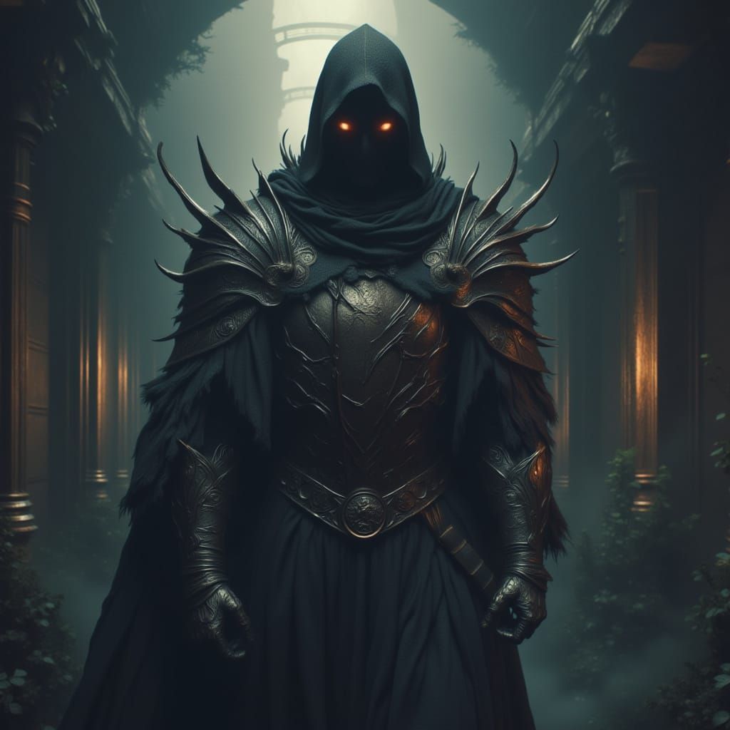 Cyberpunk Dark Guardian