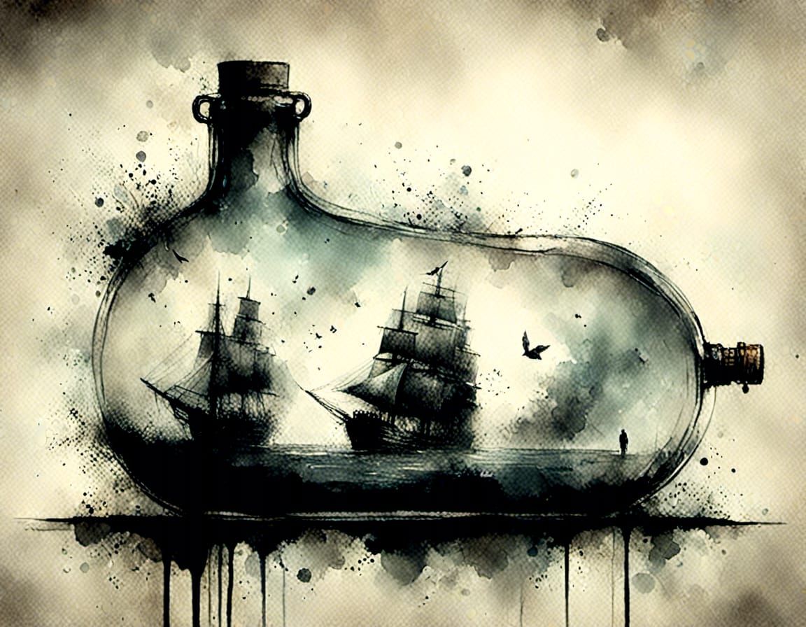 Ships in a jug